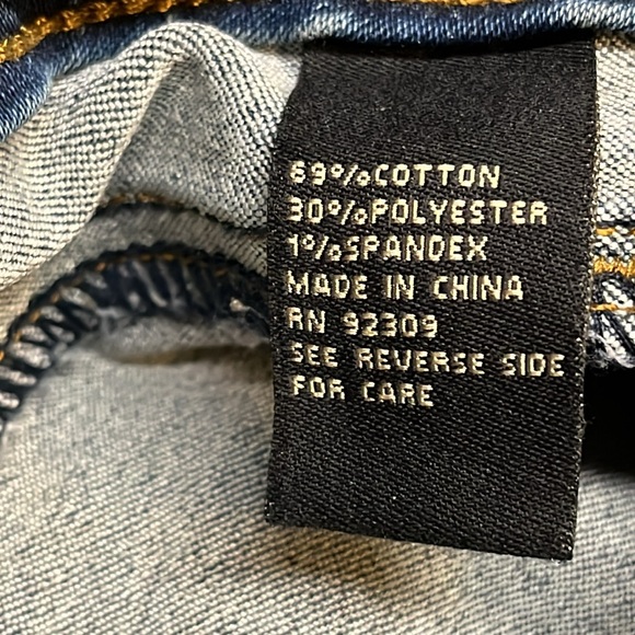 DG2 by Diane Gilman Virtual Stretch Straight-Leg Utility Jean Size 12 NWT - Picture 8 of 11